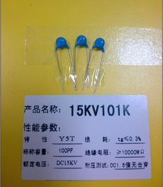 축전기를 위한 전문적 세라믹 디스크 축전기 원래 factory101K 12KV 100pF Y5T 안전성 축전기