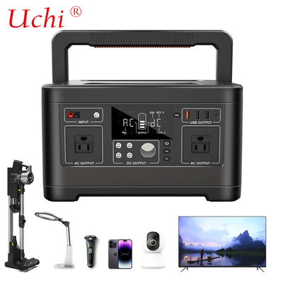 500W 대용량 휴대용 야외 발전소 배터리 520Wh