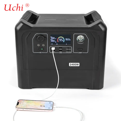2400W 4800W 휴대용 야외 발전소 2560WH