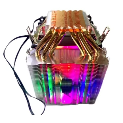 듀얼 타워 CPU 팬 쿨러 알루미늄 히트 싱크 PC 마더보드 CPU 쿨러