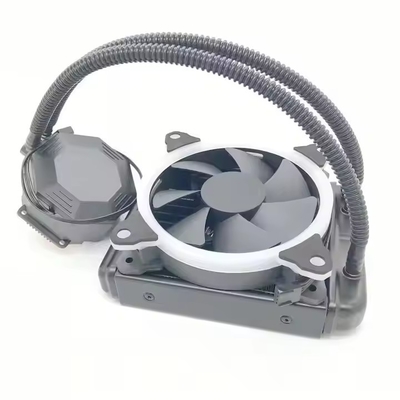 물 펌프 냉각기 CPU 알루미늄 히트 싱크 물 냉각기 팬 액체 냉각기 팬