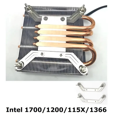 사용자 정의 ODM 슈퍼 얇은 CPU 냉각기 36mm 두께 높이 AMD AM4 AM3 FM2 1200 115X 1700 1366 히트 싱크 팬 1U 서버 라디에이터
