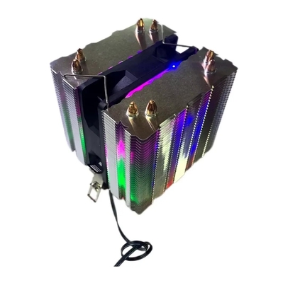 ARGB 8 열 파이프 팬 알루미늄 히트 싱크 CPU 냉각기