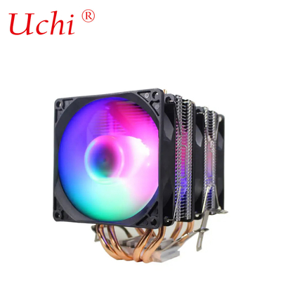 ARGB 8 열 파이프 팬 알루미늄 히트 싱크 CPU 냉각기
