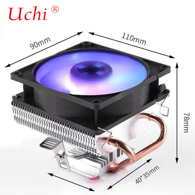 12v DC 팬 냉각기 미니 알루미늄 히트 싱크 CPU 냉각기