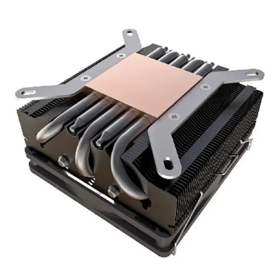 히트파이프 라디에이터 I3 I5 I7 I9 Lga775 1150 1151 1155 1156 1700 1366 2011 AMD AM4 AM5 유니버설 수평 CPU 냉각기 팬 검은색