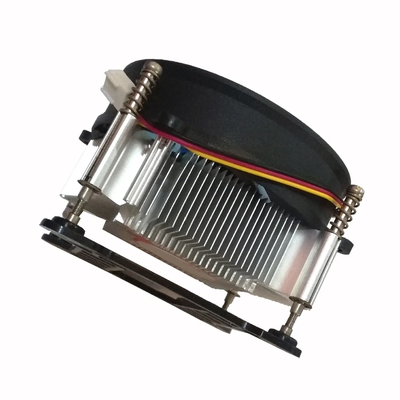 12V DC 구리 센터 라디에이터 TDP 75W PC 프로세서 냉각용 4 핀 PWM 소켓 1700 1200 1150 1151 1155 1156 Cpu 공기 냉각 팬