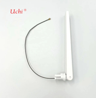 외부 고무 2.4GHz 5GHz 듀얼 밴드 통신 네트워크 장치용 MHF 플러그와 함께 Wifi 안테나