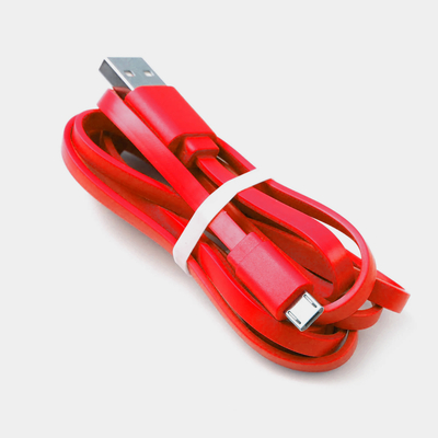 USB 3A 타입 C 케이블 충전기 PVC 평면 노들 모양 타입 모바일 휴대 전화 충전용 케이블