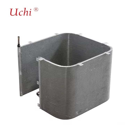 에너지 절약형 뱀 모양 횡방향 핀 마이크로채널 열교환기 마이크로채널 응축기