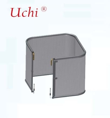 에너지 절약형 뱀 모양 횡방향 핀 마이크로채널 열교환기 마이크로채널 응축기