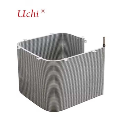 에너지 절약형 뱀 모양 횡방향 핀 마이크로채널 열교환기 마이크로채널 응축기