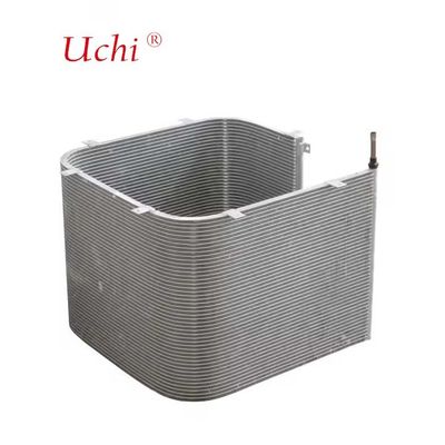 에너지 절약형 뱀 모양 횡방향 핀 마이크로채널 열교환기 마이크로채널 응축기