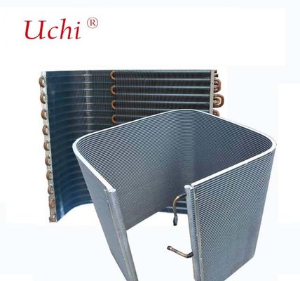 에너지 절약형 뱀 모양 횡방향 핀 마이크로채널 열교환기 마이크로채널 응축기