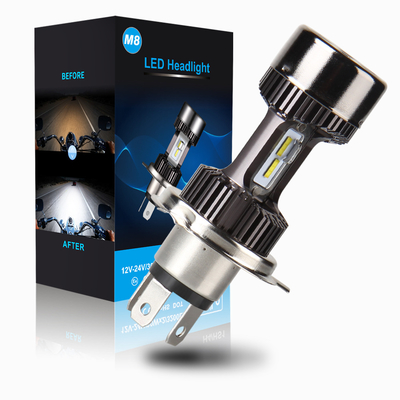 M8 전기 오토바이 울트라 밝은 9-48V 광전압 LED 헤드라이트