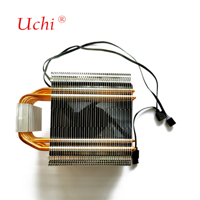 120mm 팬 컴퓨터 CPU 냉각기 고효율 온도 조절을 위해 6 개의 열 파이프와 함께 제공됩니다.