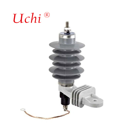 11kv 폴리머 금속 산화물 피뢰기는 변전소 버스바에 사용됩니다.