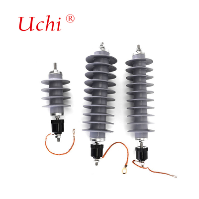 ISO9001 배급 라인 복합 MOA 10KA 33KV 아연 산화물 틈없는 체포기