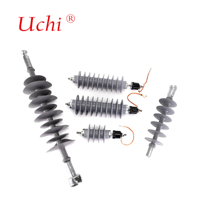 ISO9001 배급 라인 복합 MOA 10KA 33KV 아연 산화물 틈없는 체포기