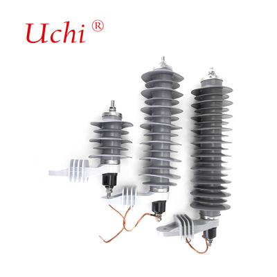 ISO9001 배급 라인 복합 MOA 10KA 33KV 아연 산화물 틈없는 체포기