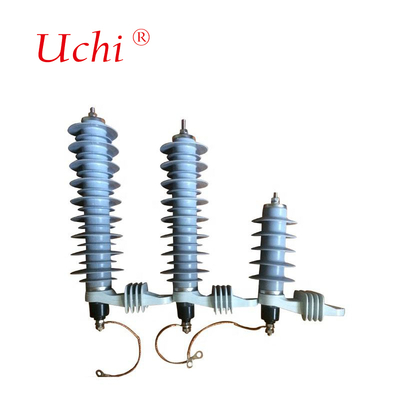 5kA 및 10kA 3-36kV 실리콘 고무 급증 차단기 빠른 반응