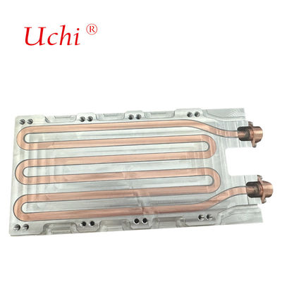 맞춤형 액체 냉각판 구리-알루미늄 열 싱크 물 냉각판 냉각판 냉각 시스템