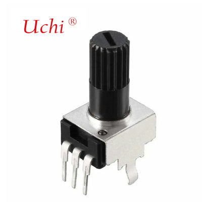 RV09 단일 회전 10K 12.5mm 조정 가능한 회전 탄소 필름 전위차계