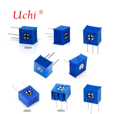 3362S 미세 조정 정밀 전위차계 10K 금속 유리 유약 정밀 가변 저항