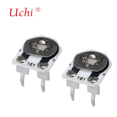 W206 단일 회전 포텐쇼미터 금속 유리 유약 트리머 포텐쇼미터 0.25와트 프리셋 포텐쇼미터