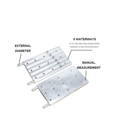 S19-JPRO 컴퓨터 케이스 물 냉각 복면 액체 알루미늄 라디에이터 액체 냉각판