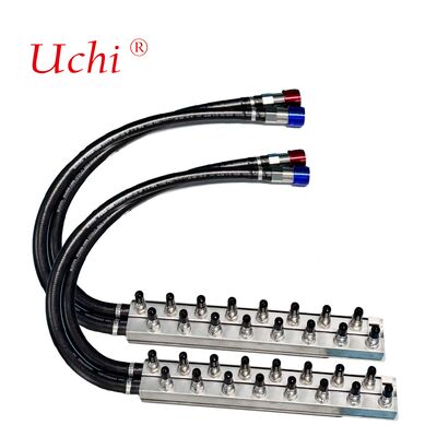 매니폴드 워터 냉각 피팅, 헤더 파이프 및 액체 냉각 플레이트 설계