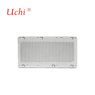 CNC 가공 정면 구리 핀 냉조 용열 싱크 CPU