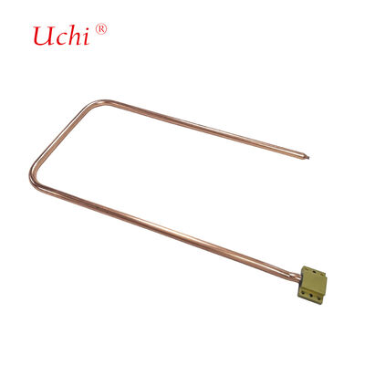 구리 액체 냉각 직각 곡선 열 파이프