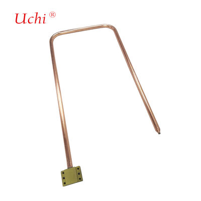 구리 액체 냉각 직각 곡선 열 파이프