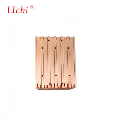 Buckle Fin Copper Heat Sink 전원 공급 냉각판
