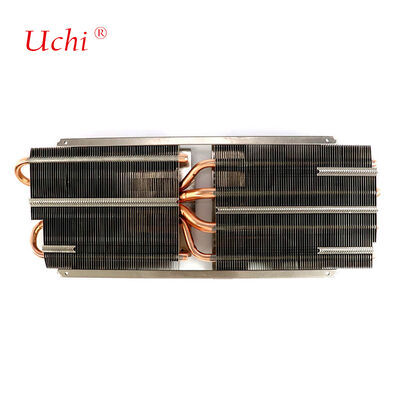 580W 알루미늄 핀 히트 파이프 CPU 히트 싱크