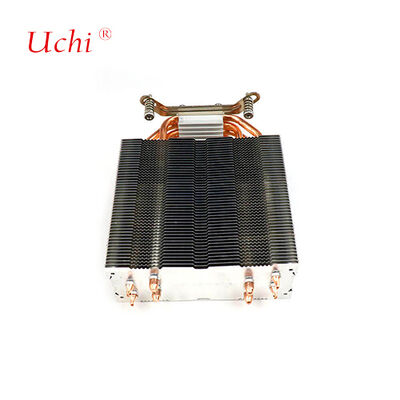 클립형 지퍼 핀 컴퓨터 CPU 열기 4개의 열 파이프