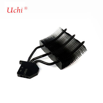 고 정밀 블랙 알루미늄 LED 히트 싱크