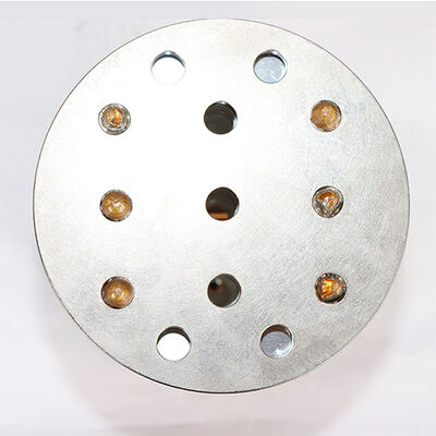 산업용 조명용 구리 히트 파이프 지퍼 핀 방열판