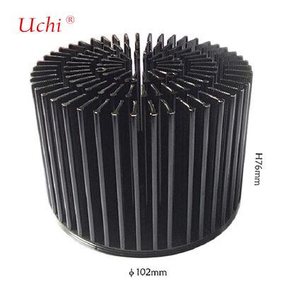 냉간 단조 알루미늄 COB 통 LED 방열판