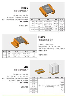 ベア合金抵抗器、ベア純合金電流検出抵抗器とも呼ばれる
