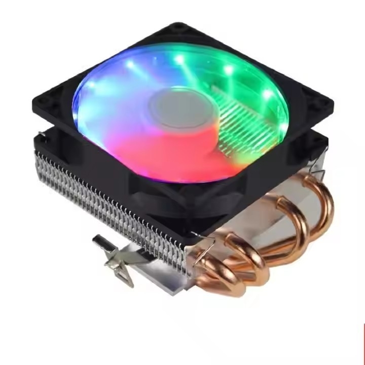4 열 파이프 푸시 다운 타입 알루미늄 히트 싱크 CPU 냉각기