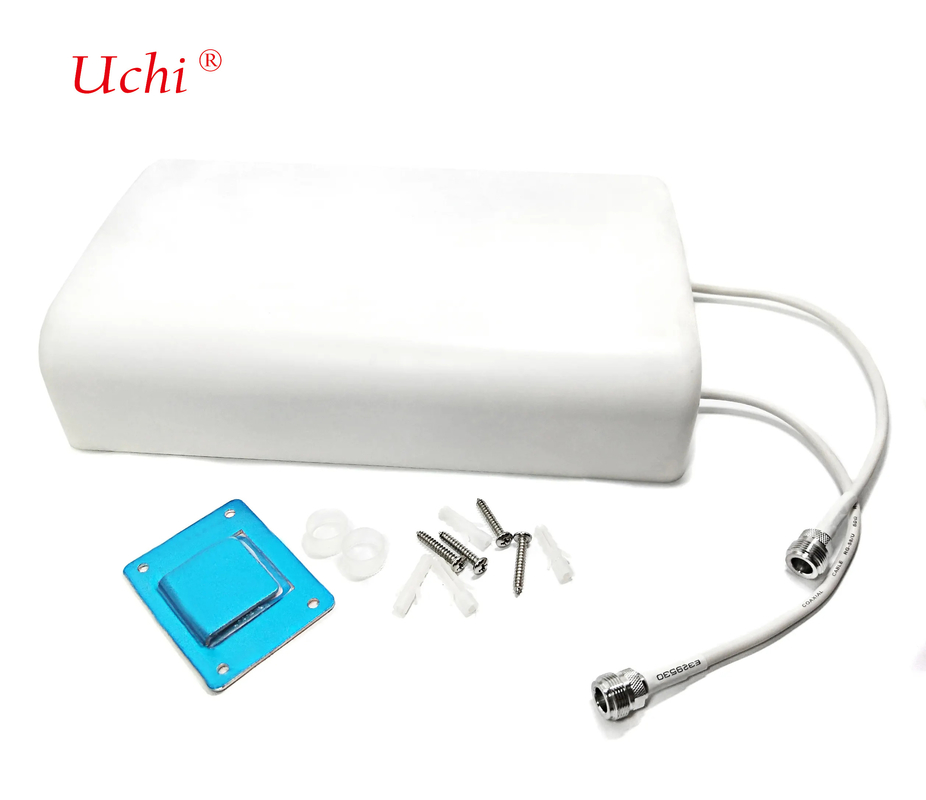 5G 698-2700MHz 2t2r MIMO 패널 안테나 N-여성 *2 및 낮은 PIM -150dBc