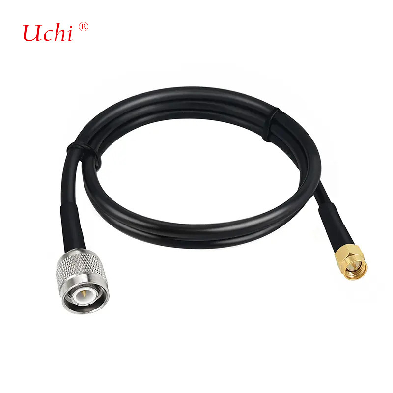 RG58 SMA 남성에서 TNC 남성 낮은 손실 50Ohm RF 동축 케이블 어댑터 무선 LAN 장치에 대한 TNC에서 SMA 확장 케이블