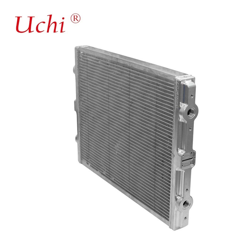 물판 핀 열 교환기 마이크로 채널 열 교환기 컴팩트 가벼운