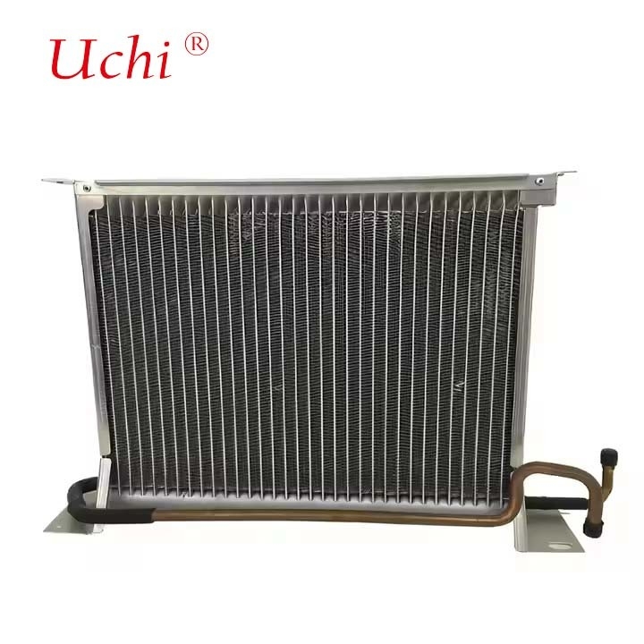 100mm 마이크로 마이크로 채널 콘덴서 모든 알루미늄 열 교환기 효율적인 열 방출