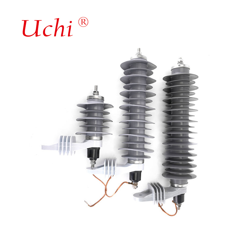 ISO9001 배급 라인 복합 MOA 10KA 33KV 아연 산화물 틈없는 체포기