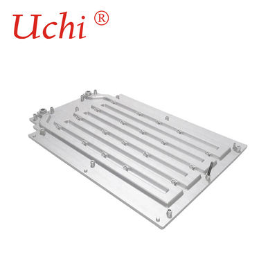 파이프 액체 냉각 플레이트 265x180x35mm을 용접하는 알루미늄 마찰