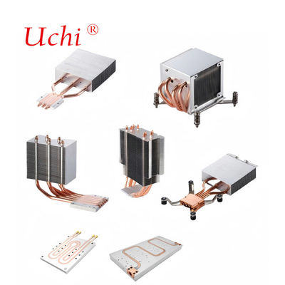 수냉식 플레이트 컴퓨터 PC 서버 CPU 냉각 플레이트 라디에이터 알루미늄 액체 냉각 구리 히트 파이프 방열판