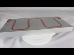 산업용 장비 알루미늄 프로필 구리 튜브 라디에이터, 고전력 물 냉각 판 라디에이터